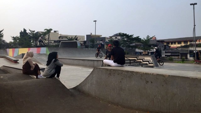 Keadaan Taman Kalijodo saat ini (Foto: Ferry Fadhlurrahman/kumparan)