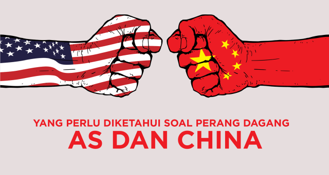 Perang dagang AS dan China. (Foto: Muhammad Faisal Nu'man/kumparan)