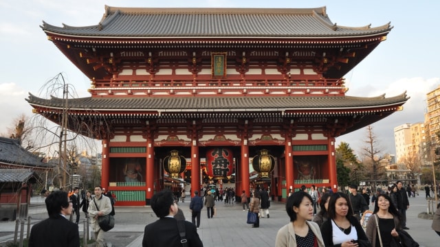 Shinto Temple, Tokyo
 (Foto: Dok: Flickr/Ilya Haykinson)