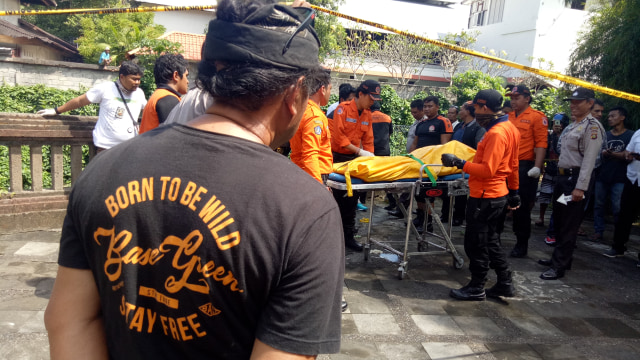 Penemuan mayat di Tukad Mati, Legian, Kuta, Badung, Bali (Foto: Cisillia Siahaan/kumparan)