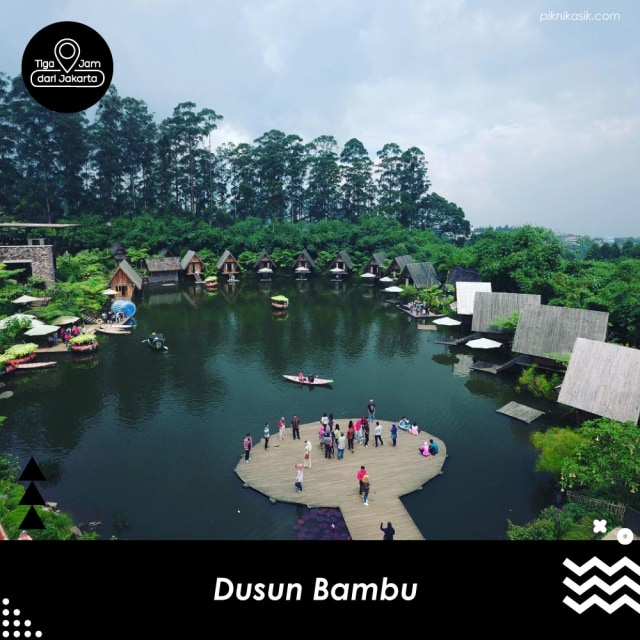 Nikmati Wisata Lengkap Di Dusun Bambu Lembang