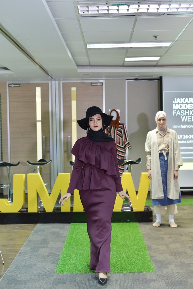 Konferensi pers Jakarta Modest Fashion Week 2018 di Cocowork, Plaza Kuningan, Rabu (18/7). (Foto: Dok. Y2 Media Strategic)