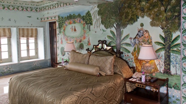 Salah satu kamar di Taj Lake Palace (Foto:  Flickr / Arnie Papp)