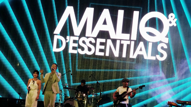 Penampilan Maliq & D'essentials di We The Fest 2018 Foto: Garin Gustavian/kumparan