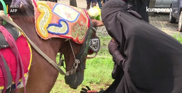 Niqab Squad komunitas muslimah bercadar (Foto: AFP)