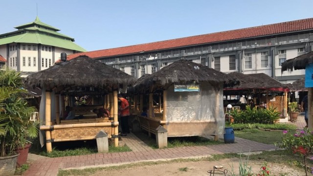 Saung di Lapas Sukamiskin, Bandung (Foto: Dok Ilham Bintang)