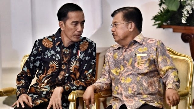 Jokowi dan Jusuf Kalla. (Foto: presidenri.go.id)