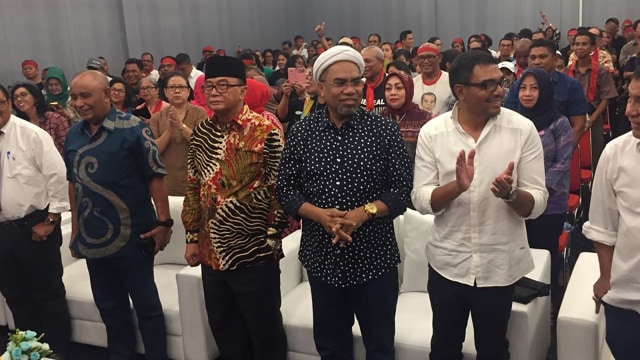 Maluku Voor Jokowi Deklarasikan Dukungan kepada Jokowi 2 Periode. (Foto: Paulina Herasmaranindar/kumparan)