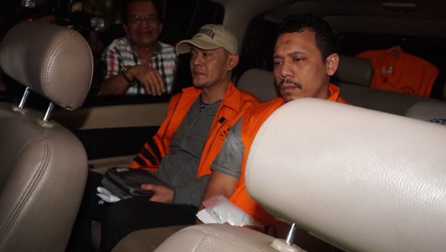 Fahmi Darmawansyah dan Andri Rahmat resmi ditahan KPK
