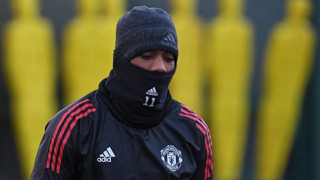 Masa depan Martial di Manchester United masih belum jelas. (Foto: AFP/Paul Ellis)