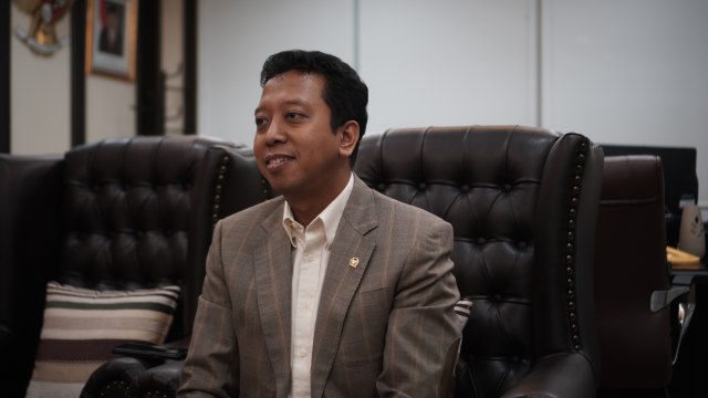 Ketua Umum PPP Romahurmuziy (Foto: Ardhana Pragota/kumparan)