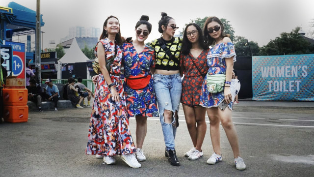 OOTD We The Fest 2018 (Foto: Garin Gustavian Irawan/kumparan)