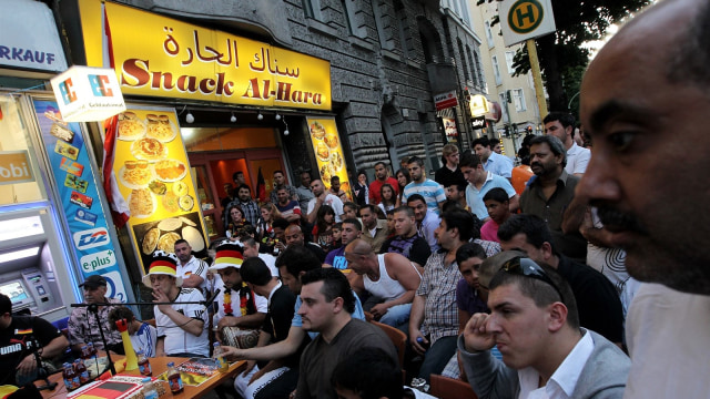Imigran Turki di Jerman. (Foto: Getty Images/Sean Gallup)