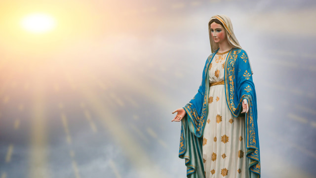 Patung Bunda Maria (Foto: Shutterstock)