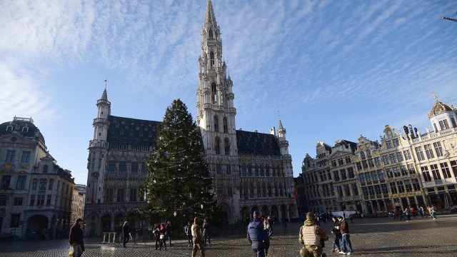 Brussels Town Hall di Belgia (Foto: AFP/Emmanuel Dunand)
