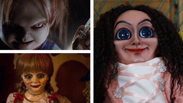 Boneka Chucky, Annabelle, Sabrina. (Foto: IMDB, Facebook Annabelle Movie, Fitra Andrianto/kumparan)
