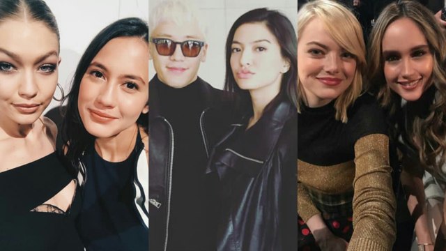 10 Seleb yang Pernah Berfoto dengan Artis Luar Negeri