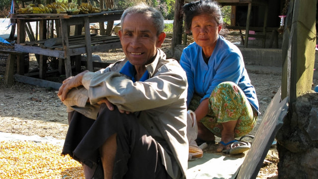 Penduduk Laos yang santai (Foto: Pixabay)