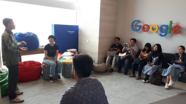 Konferensi pers tentang kisah KEL (Kawasan Ekosistem Leuser) di kantor Google Indonesia,  Jakarta, Kamis (26/7). (Foto: Dok. HaKA)