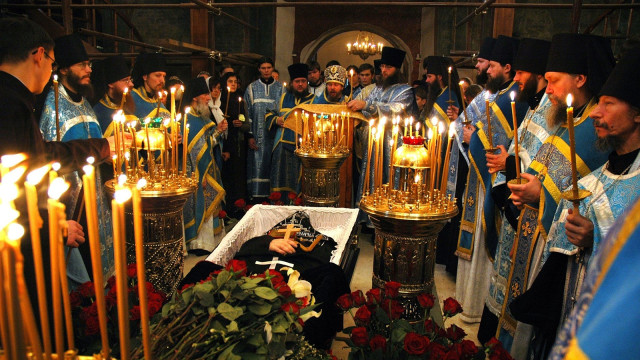 Ilustrasi ritual pemakaman (Foto: Wikimedia Commons)