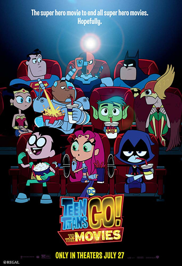 Poster film animasi ''Teen Titans Go! To The Movies'. (Foto: IMDB)