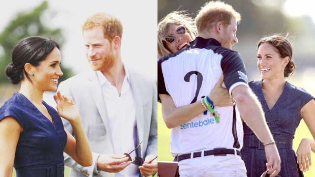 The Duke and Duchess of Sussex tampak bahagia (Foto: IG: @hrhofsussex)