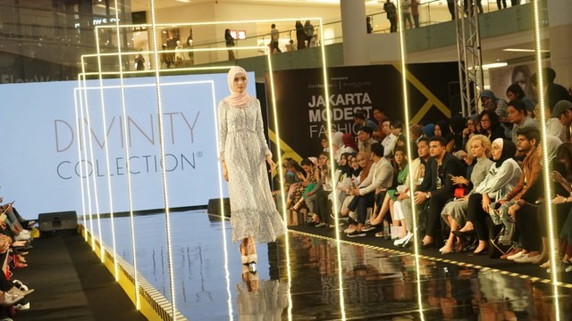 Jakarta Modest Fashion Week by Divinity Collection - Australia (Foto: Helmi Afandi/kumparan)