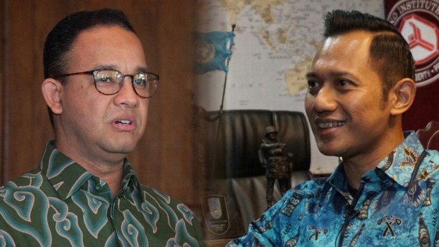 Anies Baswedan dan Agus Harimurti Yudhoyono. (Foto: Nugroho Sejati/kumparan dan Jamal Ramadhan/kumparan)