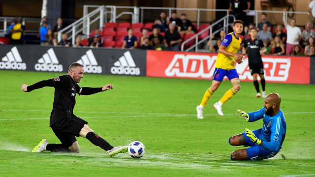 Rooney di laga vs Colorado Rapids (Foto: REUTERS/Brad Mills-USA TODAY Sports)