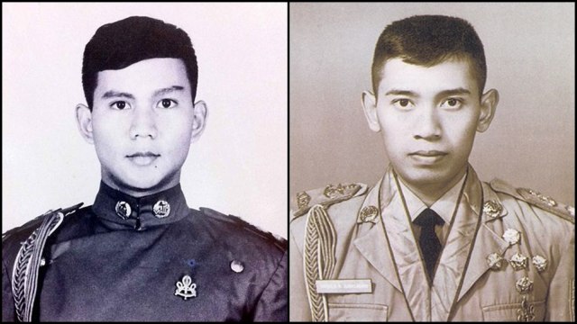 Prabowo (kiri) dan SBY (kanan) semasa muda. (Foto: Facebook/Prabowo Subianto, Susilo Bambang Yudhoyono)