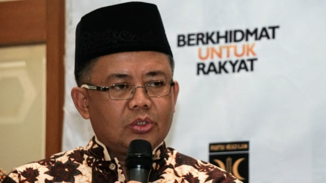 Ketua Umum PKS Sohibul Iman di DPP PKS. (Foto: Nugroho Sejati/kumparan)