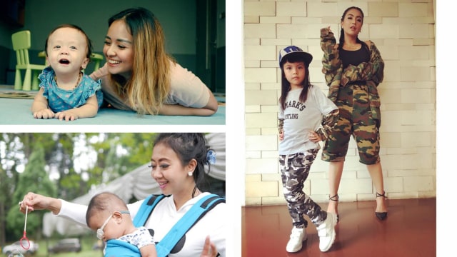 Selebriti yang berjuang demi kesembuhan anak-anaknya, Joanna Alexandra, Asri Welas, dan Denada. (Foto: Instagram @joannaalexandra @asri_welas @denadaindonesia)
