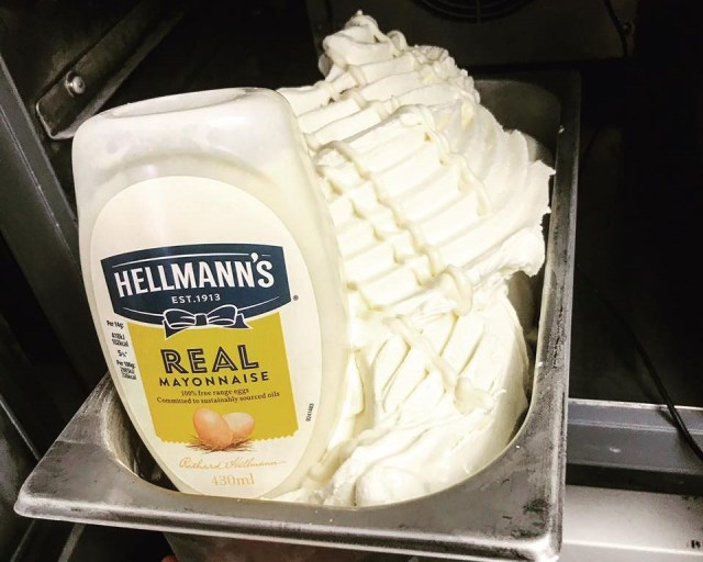 Es krim mayonnaise (Foto: Facebook ICE Filkirk)