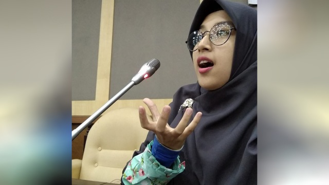 Arnita Rodelina Turnip, mahasiswi IPB yang beasiswanya dicabut Pemkab Simalungun (Foto: Facebook/Alifah Jauna Multazimah )