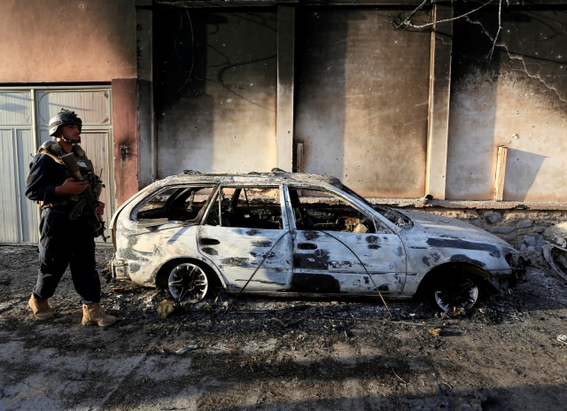 Ledakan di Afghanistan (Foto: REUTERS/Parwiz)