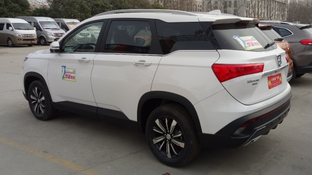 Baojun 530 tampak belakang (Foto: dok. Indianautosblog)