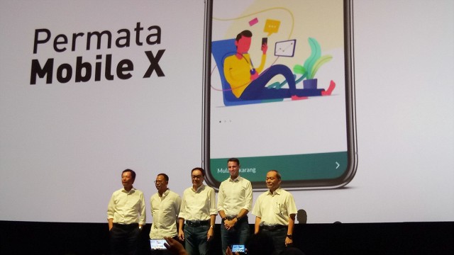 PT PermataBank meluncurkan Permata Mobile X di XXI Epicentrum, Kuningan, Jakarta Selatan, Rabu (1/8).  (Foto: Ela Nurlaela/kumparan)