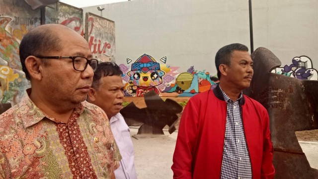 Jajaran DPRD DKI Jakarta sidak ke Taman Kalijodo (Foto: Nabilla Fatiara/kumparan)