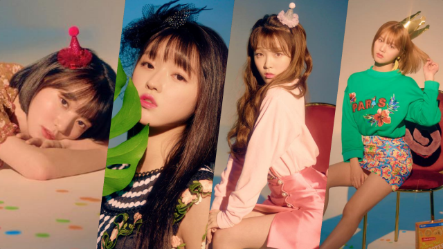 Binnie, Yooa, Seunghee, serta Mimi 'Oh My Girl'. (Foto: WM Entertainment)