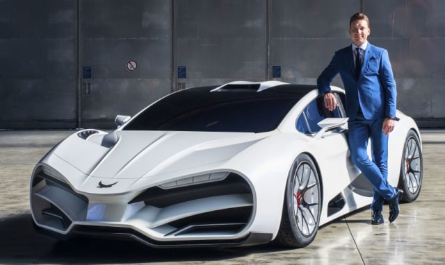 Milan Red dan penemunya (Foto: dok. Milan Automotive)