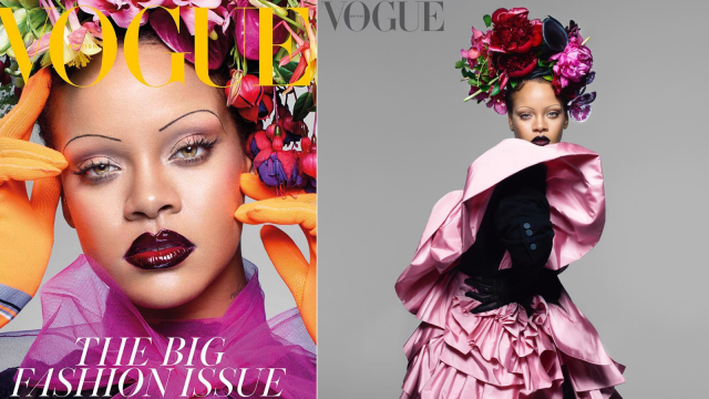 Rihanna Jadi Wajah Cover Majalah Vogue Inggris (Foto: dok.Instagram @britishvogue)
