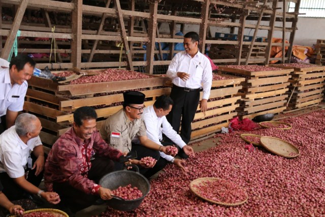 Indonesia Berhasil Ekspor Bawang Merah (Foto: Kementan)