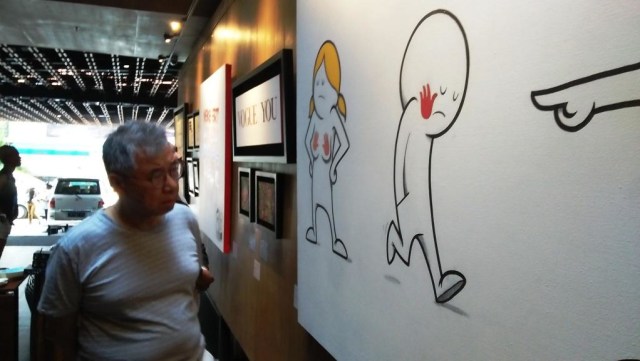 Seniman Satire dari Jerman Ini Pilih Pameran di Sanur Denpasar
