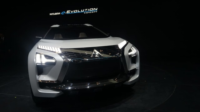 Mitsubishi e-Evolution Concept. (Foto: Iqbal Firdaus/kumparan)