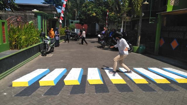 Suasana kampung 3D di Sleman 1, Yogyakarta. (Foto: Arfiansyah Panji Purnandaru/kumparan)