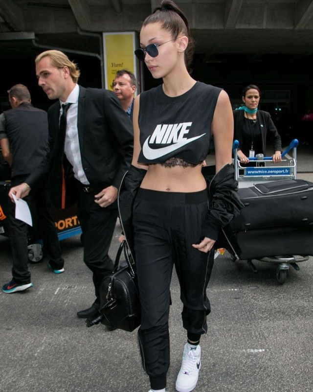 Bella Hadid (Foto: Dok. @celebrityairportstyle)