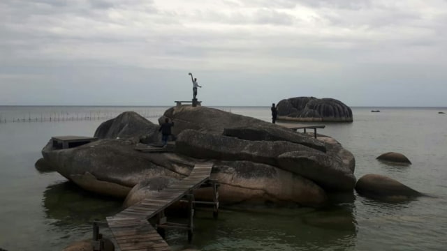 Bebatuan di Alif Stone Park. (Foto: Andari Novianti/kumparan)