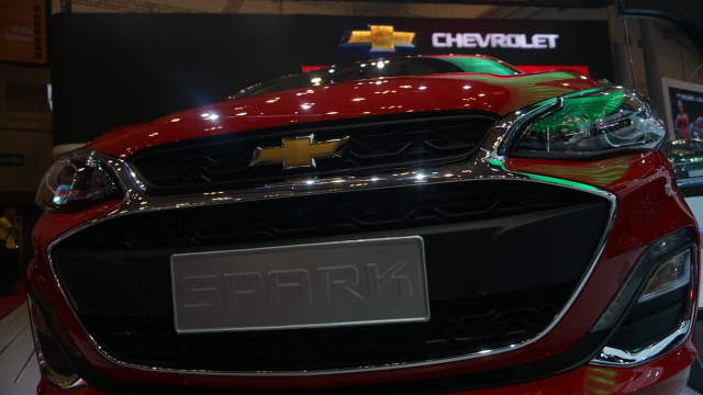 Chevrolet Spark di acara GIIAS 2018 Foto: Iqbal Firdaus/kumparan