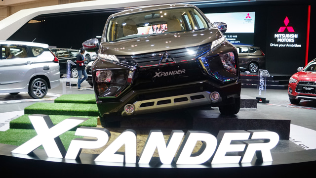 Mitsubishi Xpander di pameran GIIAS 2018, ICE, BSD, Tangerang, Jumat (3/8). (Foto: Aditia Noviansyah/kumparan)