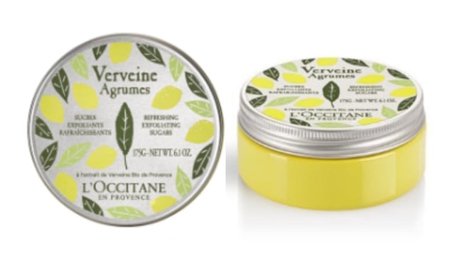 L'Occitane citrus verbena refreshing exfoliating sugars. (Foto: loccitane.com)